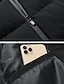 preiswerte Herren Steppweste-Herren Daunenweste Puffer Weste Weste Täglich Verabredung Urlaub Modisch Brautkleider schlicht Herbst Winter Tasche Polyester warm halten Komfortabel Glatt Reisverschluss Stehkragen Regular Fit