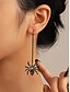 cheap Halloween Accessories-Halloween Spider, Skeleton Hand, Witch Hat, and Web Earrings Set – Festive Drop Dangle Earrings for Halloween Costumes