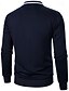 preiswerte Lässige Jacken-Herren Leichte Jacke Freizeitjacke College Jacke Täglich Urlaub Atmungsaktiv Tasche Jacquard Frühling &amp; Herbst Glatt Modisch Klassisch Ständer Standard Schwarz Burgunderrot Marineblau Khaki Dunkelgray