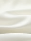 رخيصةأون نحيل-رجالي بدلة بنطلونات السراويل Buttons جيب الطيات سهل راحة ناعم Ankle-length زفاف الأماكن المفتوحة مناسب للبس اليومي أنيق موضة أسود أبيض مرن نسبياً