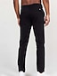 baratos Chinos-Homens Calças Social chinês Bolsos Botões Tecido Conforto Diário O negócio Trabalho Moda Estilo Clássico Branco Rosa Micro-Elástica