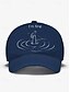abordables Chapeaux pour hommes-casquette de baseball bleu marine pour homme avec imprimé graphique « je vais bien » – motif brodé amusant, snapback réglable pour un usage décontracté