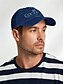 abordables Chapeaux pour hommes-casquette de baseball bleu marine pour homme avec imprimé graphique « je vais bien » – motif brodé amusant, snapback réglable pour un usage décontracté