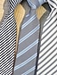economico Cravatte e papillon da uomo-Per uomo Cravatte Classico Righe e Plaid Serata formale Appuntamento Serata e festa