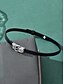 cheap Halloween Accessories-Gothic Layered Cross Choker Necklace for Women – Halloween Costume Jewelry, Black Leather and Chain Design