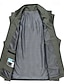billige Herre fiskevest-Herre سترة Gilet Fiskevest Vest til turbruk Daglig Stevnemøte Feriereise Mote Fritid Vår sommer Lomme Polyester Pusteevne عادي Glidelås Høy krage Normal Svart Kakifarget Militærgrønn Mørkeblå Vest