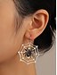 cheap Halloween Accessories-Halloween Spider, Skeleton Hand, Witch Hat, and Web Earrings Set – Festive Drop Dangle Earrings for Halloween Costumes