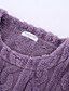 preiswerte Damen Nachthemden und Sleepshirts-Damen-Schlafanzug-Nachthemd, reine Farbe, schlichter Komfort, bequemes Home-Fleece, Rundhalsausschnitt, Frühlings-/Herbst-Home-Outfits