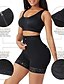 billige Lårslankende enhed-dametrusser hofteforstærker shapewear lynlås mavekontrol fajas shorts højtaljede body shaper boyshort undertøj hjemmetøj