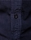 cheap Men&#039;s Casual Shirts-Men&#039;s Shirt Summer Shirt Button Up Shirt Corduroy Shirt Black White Navy Blue Long Sleeve Plain Turndown Casual Daily Button-Down Clothing Apparel Fashion Streetwear Classic