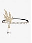 preiswerte Halskette für Damen-Vintage Flapper Kostüm-Zubehörset – 1920er Gatsby Stirnband, lange Handschuhe, Ohrringe, Perlenkette und Zigarettenspitze für Mottopartys &amp; Cosplay
