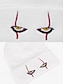 cheap Halloween Accessories-Horror Eye Embroidered Beanie Hat - Scary Halloween Knit Cap for Cosplay and Cold Weather