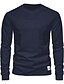 abordables Hauts-Homme Sweat à capuche Rouge Marine foncé Bleu manche longue Top Tenue de golf Vêtements Tenues Porter des vêtements
