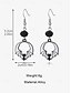 cheap Halloween Accessories-Halloween Spider Earrings with Pearl Accent - Statement Gothic Jewelry for Cosplay, Costume Parties, and Halloween Events