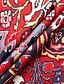 abordables T-shirt Boho-Mujer Camiseta Henley Shirt Floral Cosecha Étnico Diario Básico Manga 3/4 Escote en Pico Tops regulares Festivos Fin de semana Botones Estampado Rojo Morado Verde Trébol Caqui Gris Otoño invierno