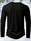 voordelige Grappige kerstoutfit-Kerstmis Voor heren Kerstboom Grappig jargon T-shirt Lange mouw T-shirt 3D-afdrukken Strakke ronde hals Overhemd Vakantie Ontwerper Casual Straat blauw Zwart Wit Zomer Lente Herfst Kleding S M L XL