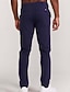 baratos Chinos-Homens Calças Social chinês Bolsos Botões Tecido Conforto Diário O negócio Trabalho Moda Estilo Clássico Branco Rosa Micro-Elástica