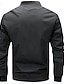 cheap Sport Jacket-Men's Lightweight Jacket Outdoor Jacket Bomber Jacket Full Zip Spring &amp;  Fall Active Black Navy Blue Dark Green Khaki Light Grey Jacket