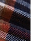 preiswerte 3D Mäntel-Damen Hoodie Jacke Outdoor Strasse Freizeitskleidung Herbst Winter Lang Mantel Regular Fit warm Atmungsaktiv Stilvoll Brautkleider schlicht Jacken Langarm Streifen und Plaid Mit Taschen Full Zip Rote