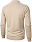 preiswerte Lässige Jacken-Herren Leichte Jacke Freizeitjacke College Jacke Täglich Urlaub Atmungsaktiv Tasche Jacquard Frühling &amp; Herbst Glatt Modisch Klassisch Ständer Standard Schwarz Burgunderrot Marineblau Khaki Dunkelgray