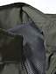 billige Herre fiskevest-Herre سترة Gilet Fiskevest Vest til turbruk Daglig Stevnemøte Feriereise Mote Fritid Vår sommer Lomme Polyester Pusteevne عادي Glidelås Høy krage Normal Svart Kakifarget Militærgrønn Mørkeblå Vest
