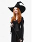 preiswerte Halloween-Zubehör-Halloween Hexenhut mit Spinnendekor - schwarze Zipfelmütze für Cosplay, Kostümpartys und Halloween-Events