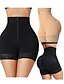 billige Lårslankende enhed-dametrusser hofteforstærker shapewear lynlås mavekontrol fajas shorts højtaljede body shaper boyshort undertøj hjemmetøj