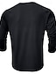 billiga Casual Henley T-shirt-Herr Henleytröja T-tröja Långärmad tröja Slät Henley Gata Semester Långärmad Vintagestil Kläder Mode Designer Grundläggande