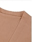 billige Cardigans og overtøj-Dame Bluse Cardigan Afslappet Blødt Ren farve Rillet Åben Front Lomme Strikket Langærmet Lange toppe Strikke udendørs Daglig Weekend Kakifarvet Abrikos Efterår Vinter