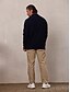 abordables Hauts-Homme Pull Cardigan Noir Gris foncé Beige manche longue Top Tenue de golf Vêtements Tenues Porter des vêtements