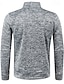 preiswerte Lässige Jacken-Herren Leichte Jacke Sommerjacke übergangsjacke Freizeitjacke Urlaub Täglich Warm Tasche Herbst Winter Einfach Mode Klassisch Stehkragen Regulär Schwarz Wein Marineblau Blau Orange Jacken