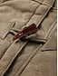voordelige Casual Parka-Dames Winterjas Teddy jas Buiten Straat Alledaagse kleding Herfst Winter Lang jas Normale pasvorm Thermisch Warm Ademend Stijlvol Casual Jacks Lange mouw Effen Met zakken Wijn Khaki Grijs