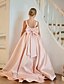 baratos Vestidos para Menina das Flores de Casamento-Vestido de Menina das Flores Comprimento de Joelho para Baile de Quinceanera Frozen Elsa Vestido de Prom Bonito em Tule com Ajuste de Tutu em Estilo Real Tamanhos 3-16 Anos