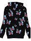 cheap Fleece-Lined Jackets-Women&#039;s Fleece Jacket Teddy Coat Hoodie Jacket Warm Breathable Zipper Pocket Fleece Lined Casual Butterfly Vacation Street Daily Wear Going out Zipper Regular Hoodie Regular Fit Long Sleeve Outerwear