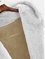 billige Vinterjakker-Dame Fleece-jakke Teddyfrakk Hettegenser Hold Varm Pustende Fleece Lined Fritid عادي Feriereise Gate Dagligdagstøy Ut på byen Åpen Forside Normal Hettegenser Normal Langermet Yttertøy Hvit Grønn