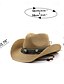 levne Pánské klobouky-Pánské Slamák Sluneční klobouk Kovbojský klobouk Klobouk Fedora Trilby Černá Bílá Slaměný provaz Retro styl Módní 18. století stát Texas Denní Tématický večírek Plná / Jednobarevná Proti sluci cosplay