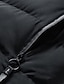 preiswerte Herren Steppweste-Herren Puffer Weste Gepolstert Weste Steppweste Täglich Verabredung Urlaub Modisch Brautkleider schlicht Herbst Winter Tasche Polyester warm halten Komfortabel Glatt Reisverschluss Mit Kapuze Regular