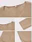 abordables Manteaux d&#039;Hiver-Manteau d&#039;hiver Femme Extérieur Plein Air Usage quotidien mode Décontractées Avec poches Longue Manteau Vert Véronèse Kaki Abricot Automne Hiver Boutonnage Simple Col V Standard S M L XL