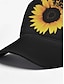 cheap Accessories For Women-Women&#039;s Sunflower Baseball Cap with Butterfly Print - Casual Adjustable Hat for Outdoor Wear