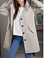abordables Abrigos Trench-Mujer Chaqueta casual Gabardina Exterior Calle Ropa Cotidiana Otoño Invierno Regular Abrigo Ajuste regular Mantiene abrigado Resistente a la lluvia Transpirable Elegante Casual Chaquetas Manga Larga