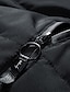 preiswerte Herren Steppweste-Herren Puffer Weste Gepolstert Weste Steppweste Täglich Verabredung Urlaub Modisch Brautkleider schlicht Herbst Winter Tasche Polyester warm halten Komfortabel Glatt Reisverschluss Mit Kapuze Regular