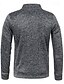 preiswerte Lässige Jacken-Herren Leichte Jacke Sommerjacke übergangsjacke Freizeitjacke Urlaub Täglich Warm Tasche Herbst Winter Einfach Mode Klassisch Stehkragen Regulär Schwarz Wein Marineblau Blau Orange Jacken