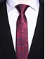 abordables Cravates et nœuds papillon pour hommes-cravate en soie synthétique cachemire pour homme – cravate à motif floral de style vintage classique pour tenue formelle et professionnelle