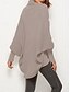 voordelige Open Voor Cardigan-Dames Trui Vest Casual Zacht Heldere kleur Geribd Open voorzijde Zak Gebreid Lange mouw Normale tops breien Buiten Dagelijks Weekend Marineblauw Donkergroen Herfst Winter