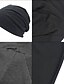 billiga Mössa mössa-Herr Unisex Mössa Vinter hattar Beanie-mössor 骷髅头毛线帽 Stickad mössa Svart Mörk marin Polyester Stickat Mysigt Dagliga kläder Utekväll Enfärgad / vanlig färg Varm