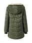 billige Puffer og Parka-Dame Fleece-jakke Teddyfrakk Hettegenser Hold Varm Pustende Glidelås Lomme Fleece Lined Fritid عادي Feriereise Gate Dagligdagstøy Ut på byen Glidelås Normal Hettegenser Normal Langermet Yttertøy