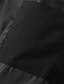 voordelige Heren Puffer Vest-Voor heren Puffervest Hoodievest Vest Gewatteerd vest Dagelijks Afspraakje Vakantie Modieus Casual Herfst winter Zak Polyester Houd Warm Comfortabel Effen Kleur Rits Capuchon Normale pasvorm Zwart