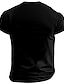 preiswerte Lustige T-Shirts für Männer-Herren Lustiger Slang T Shirt Kurzarm T-Shirt 3D-Druck Rundhalsausschnitt Hemd Mode Täglich Basic Straße Lässig Täglich Schwarz Blau Grün Sommer Frühling Ganzjahres Bekleidung S M L XL XXL XXXL