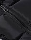 abordables Gilet Puffer pour Homme-Homme Gilet matelassé Rembourré Gilet du quotidien Rendez-vous Vacances Mode Décontractées Automne hiver Poche Polyester Chaud Confortable Couleur unie fermeture Éclair Mao Standard Noir Blanche