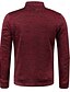 preiswerte Lässige Jacken-Herren Leichte Jacke Sommerjacke übergangsjacke Freizeitjacke Urlaub Täglich Warm Tasche Herbst Winter Einfach Mode Klassisch Stehkragen Regulär Schwarz Wein Marineblau Blau Orange Jacken